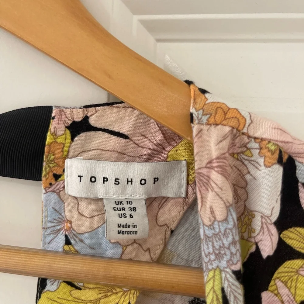 Topshop | 70s Floral Midi Dress 6